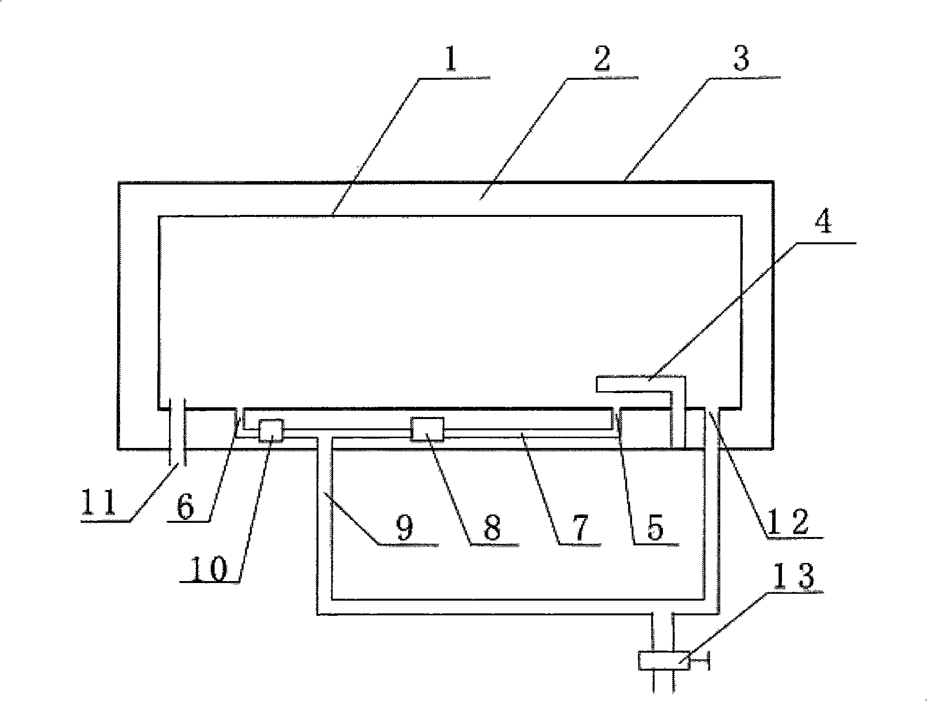 Rapid uniform heating solar water heater and its dynamic heating method