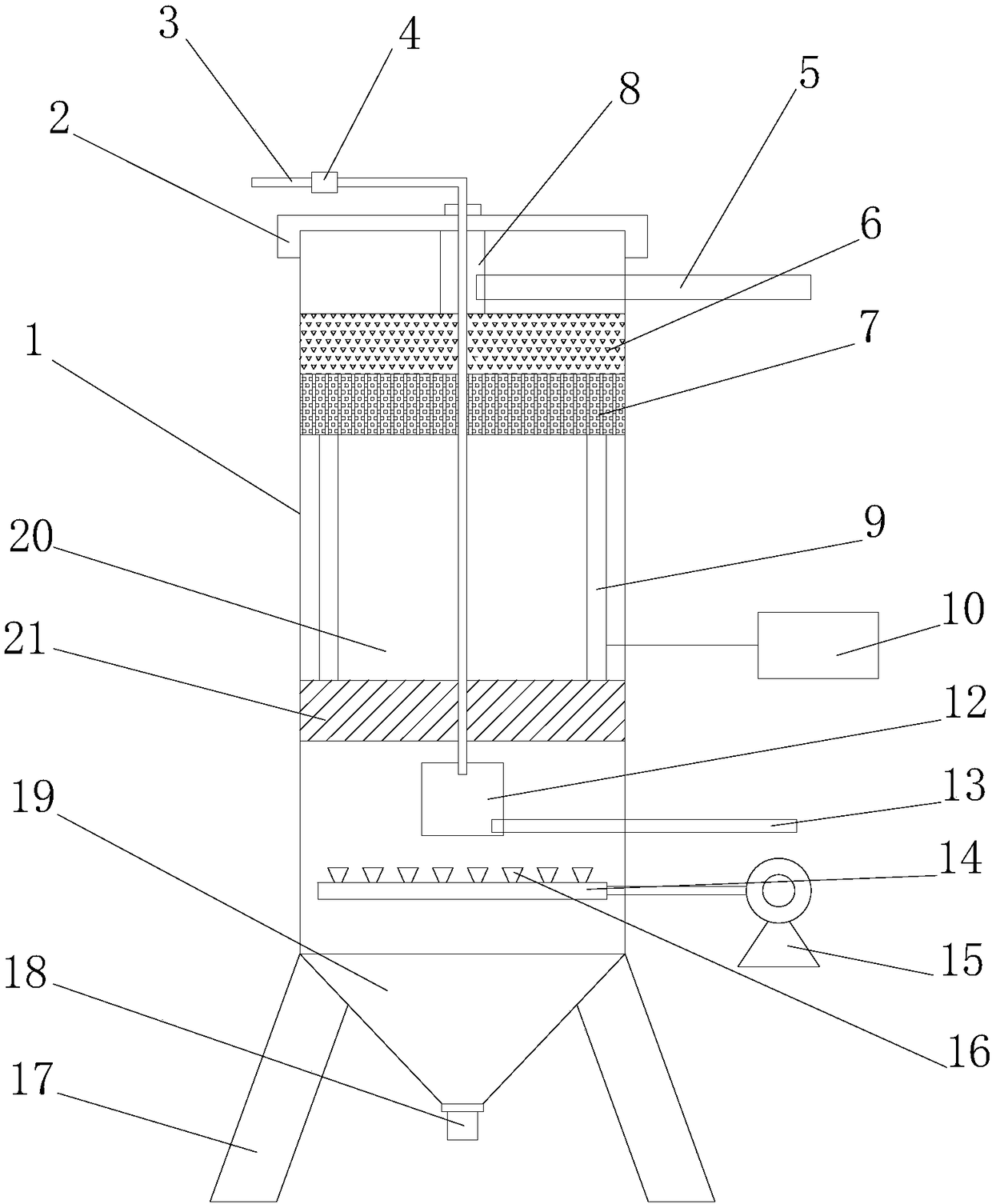 Sewage efficient treatment equipment