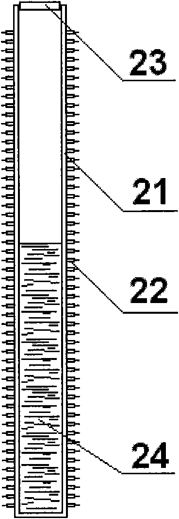 Multi-stage waste heat recovery device of industrial furnace high-temperature flue gas