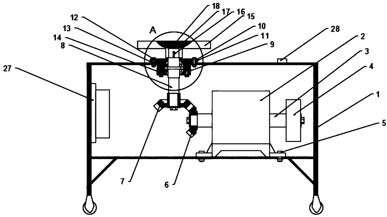 Construction device for energy-saving building and working method thereof