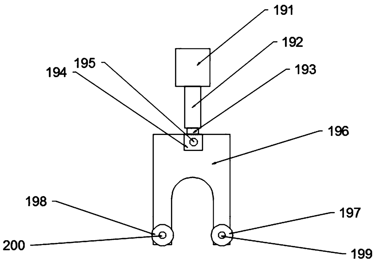 Construction device for energy-saving building and working method thereof