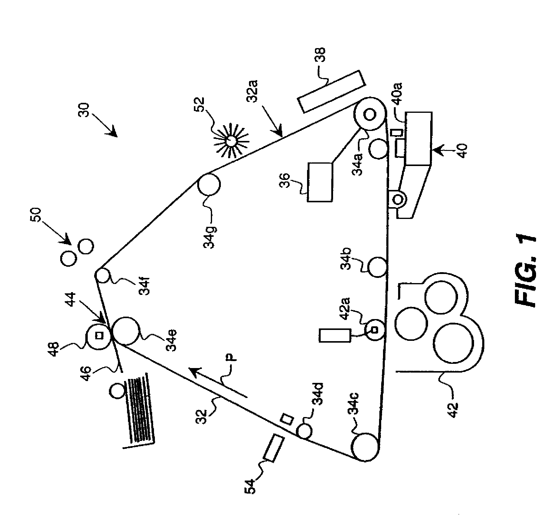 Method and apparatus for aligning coupled digital print engines