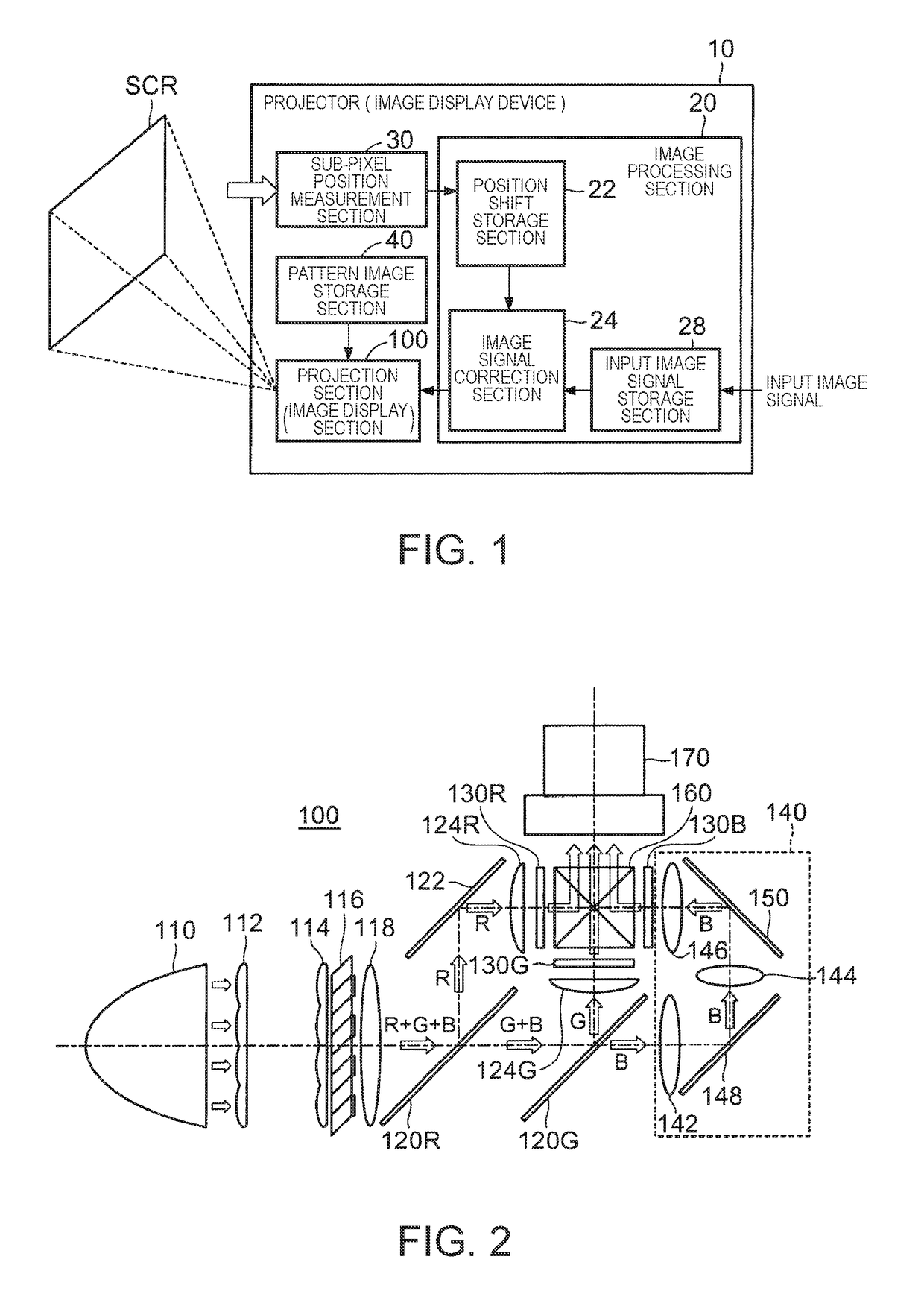 Image display device and method of controlling same