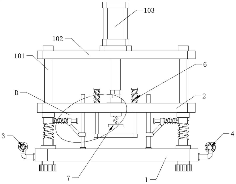 Adhesive tape viscosity detection system for adhesive tape production and use method thereof