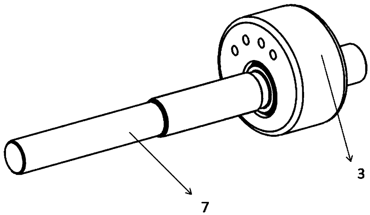 Quasi-elliptic rolling piston and rolling piston compressor