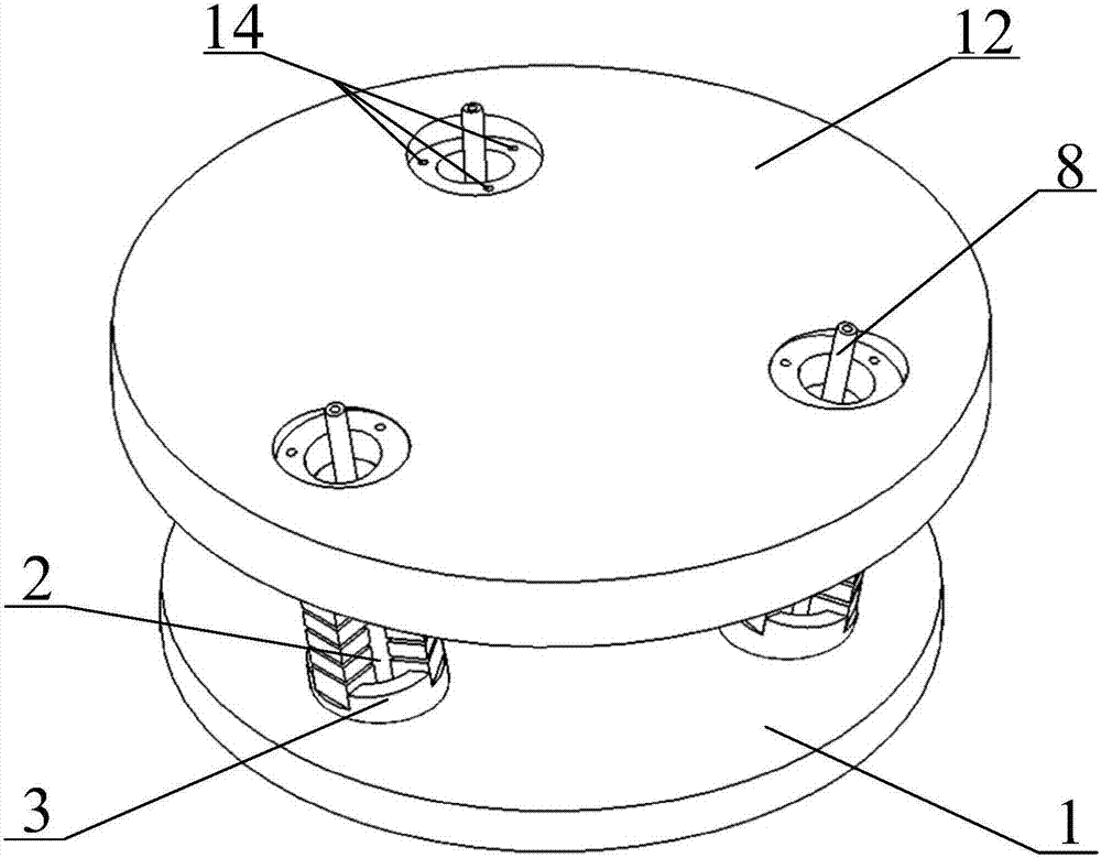 Pneumatic adjustable remote center compliance device