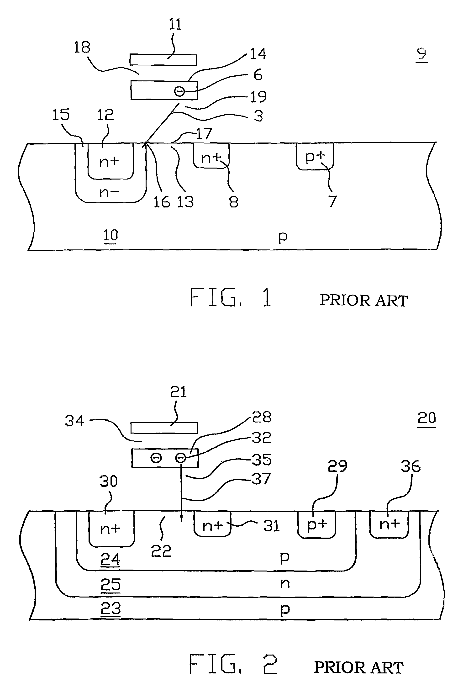 Method of erasing a flash EEPROM memory