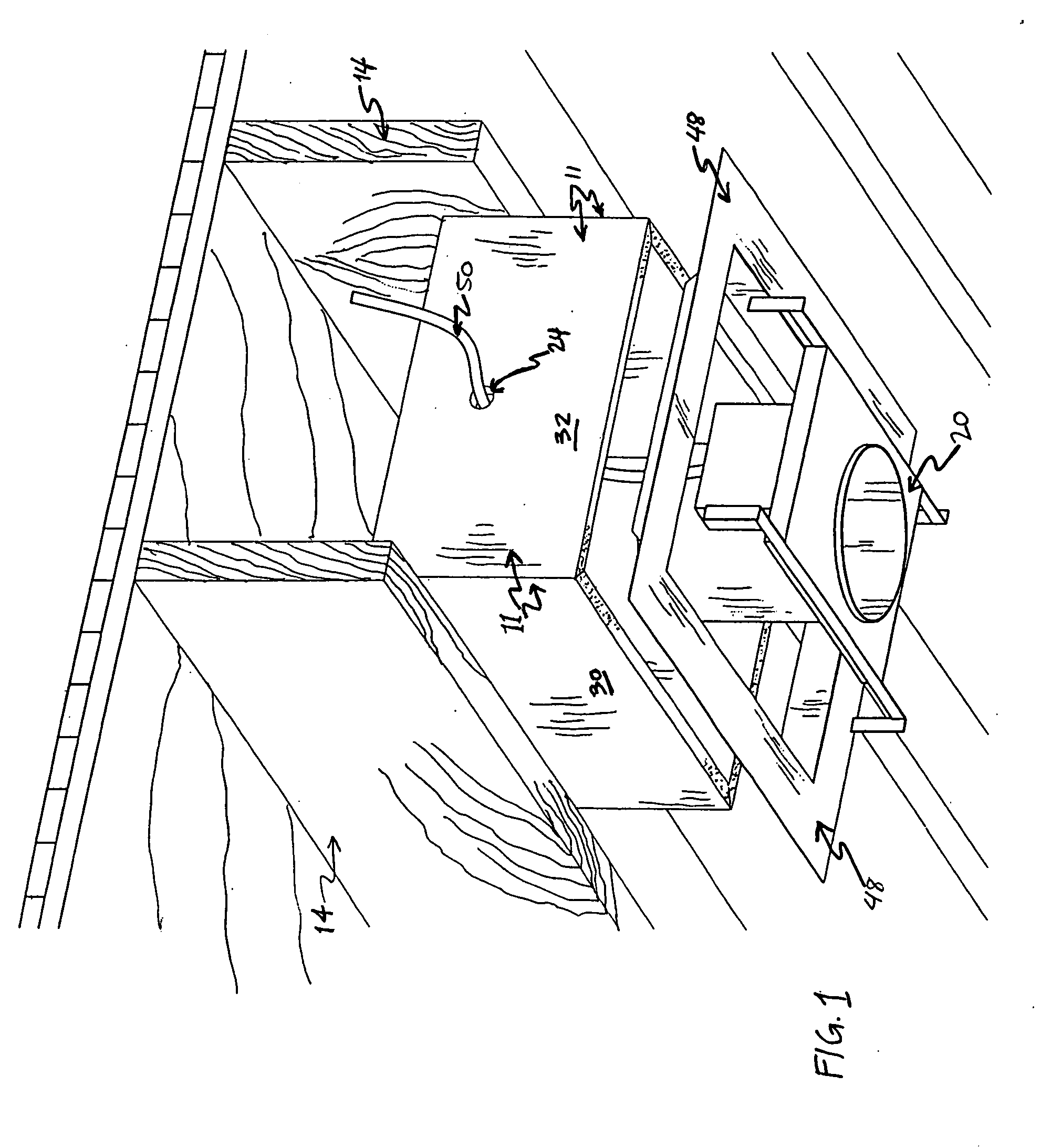 Recessed ceiling fixture enclosure