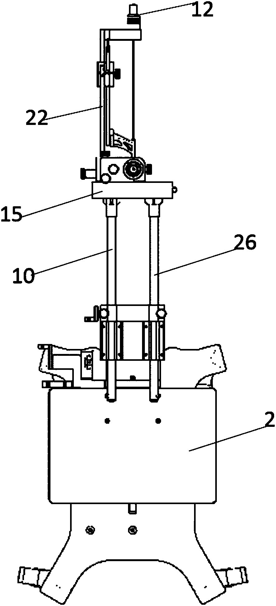 Detachable and assembled arc-shaped precise positioning equipment