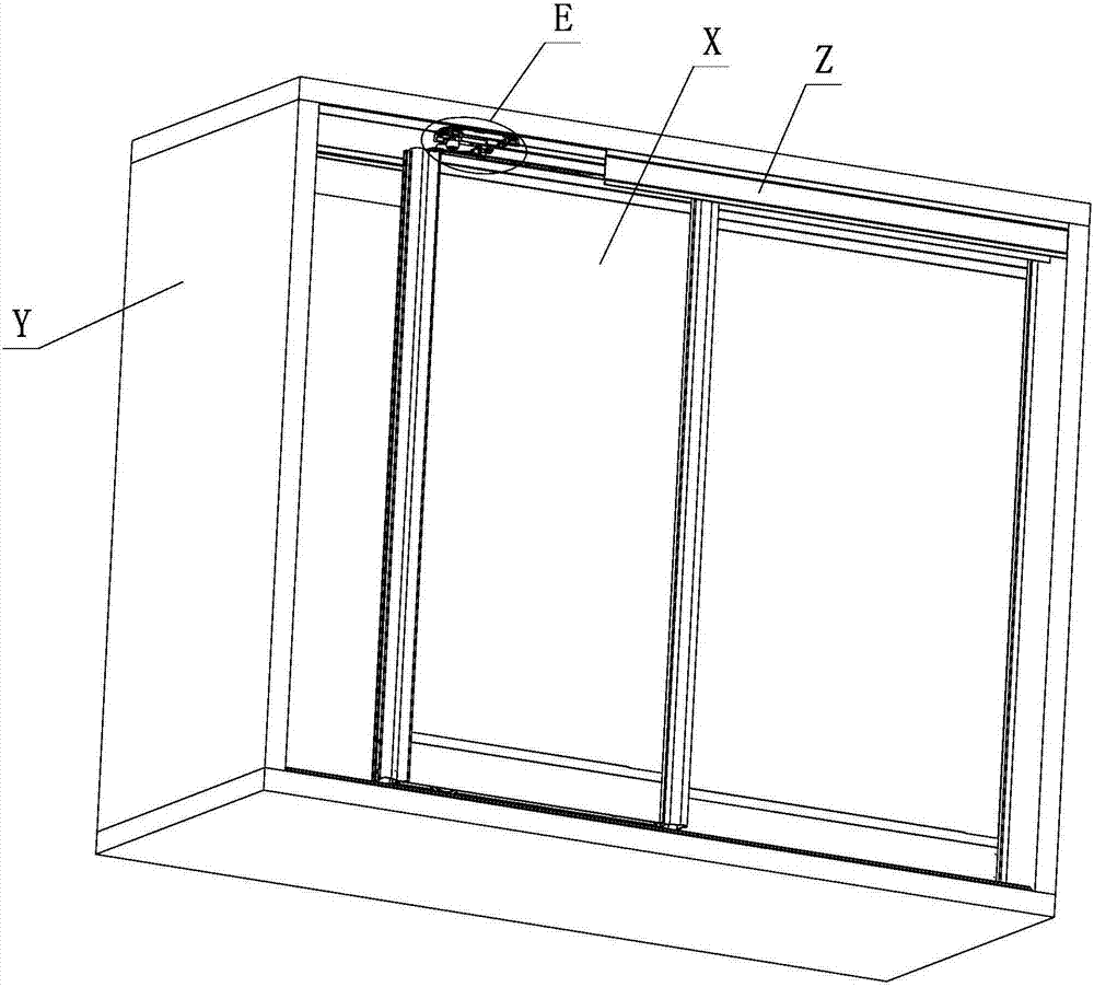 A furniture damping and anti-off mechanism