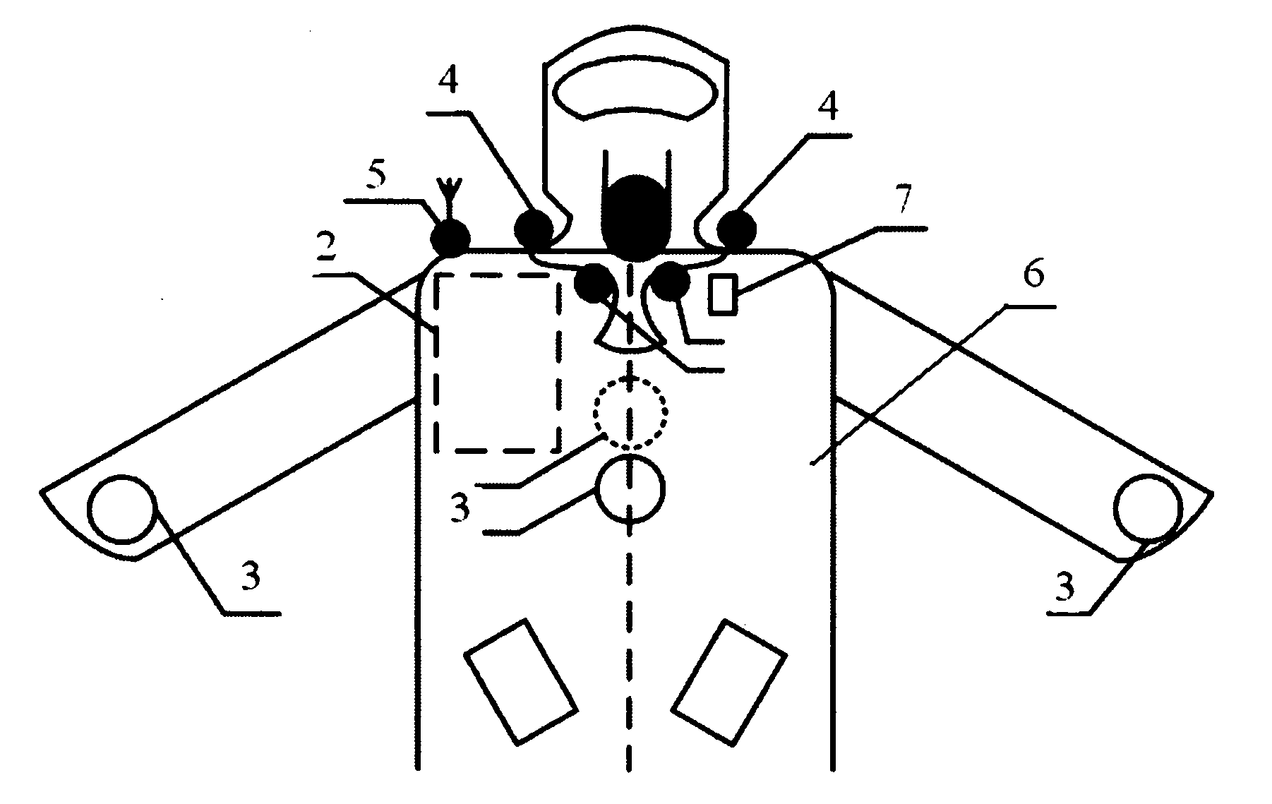 Intelligent rescue suit with embedded poisonous gas monitoring and warning function