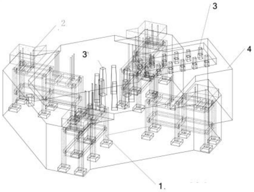 BIM assisted vertical mill construction method