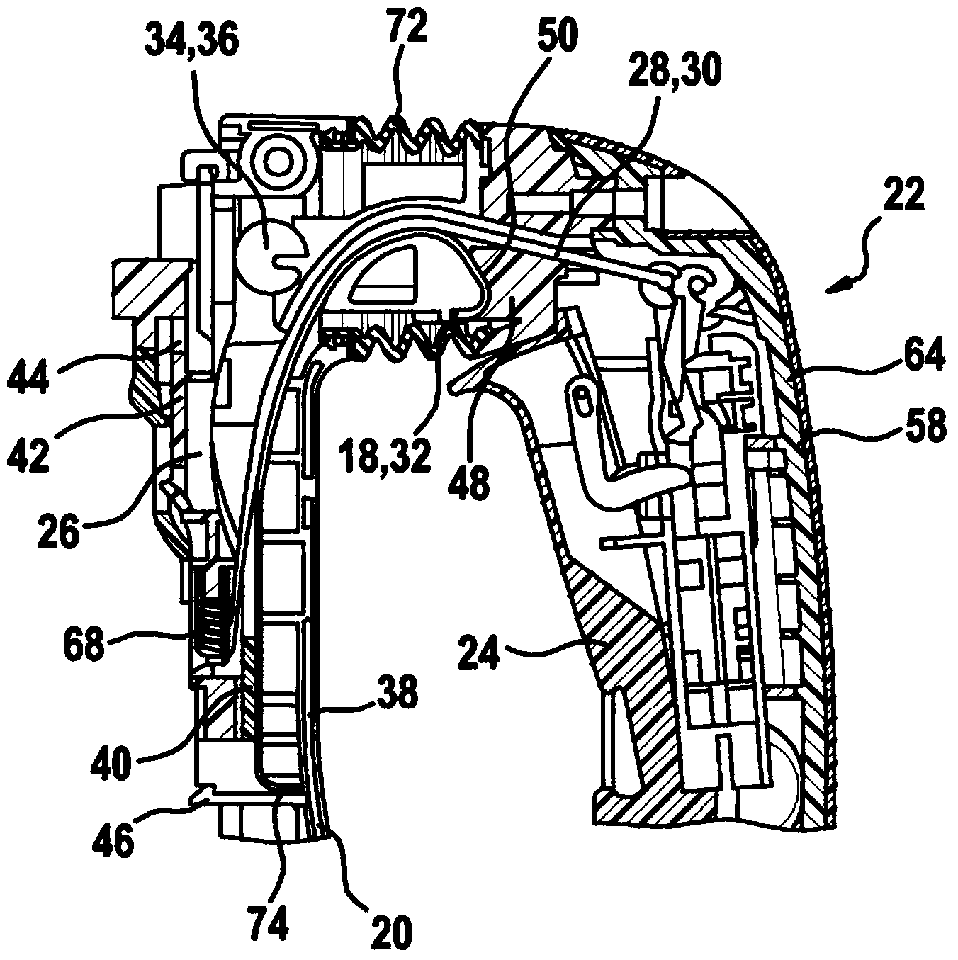 Handle device