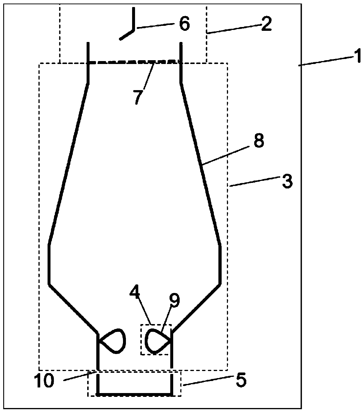 Blast furnace digital system implementation method based on computer simulation