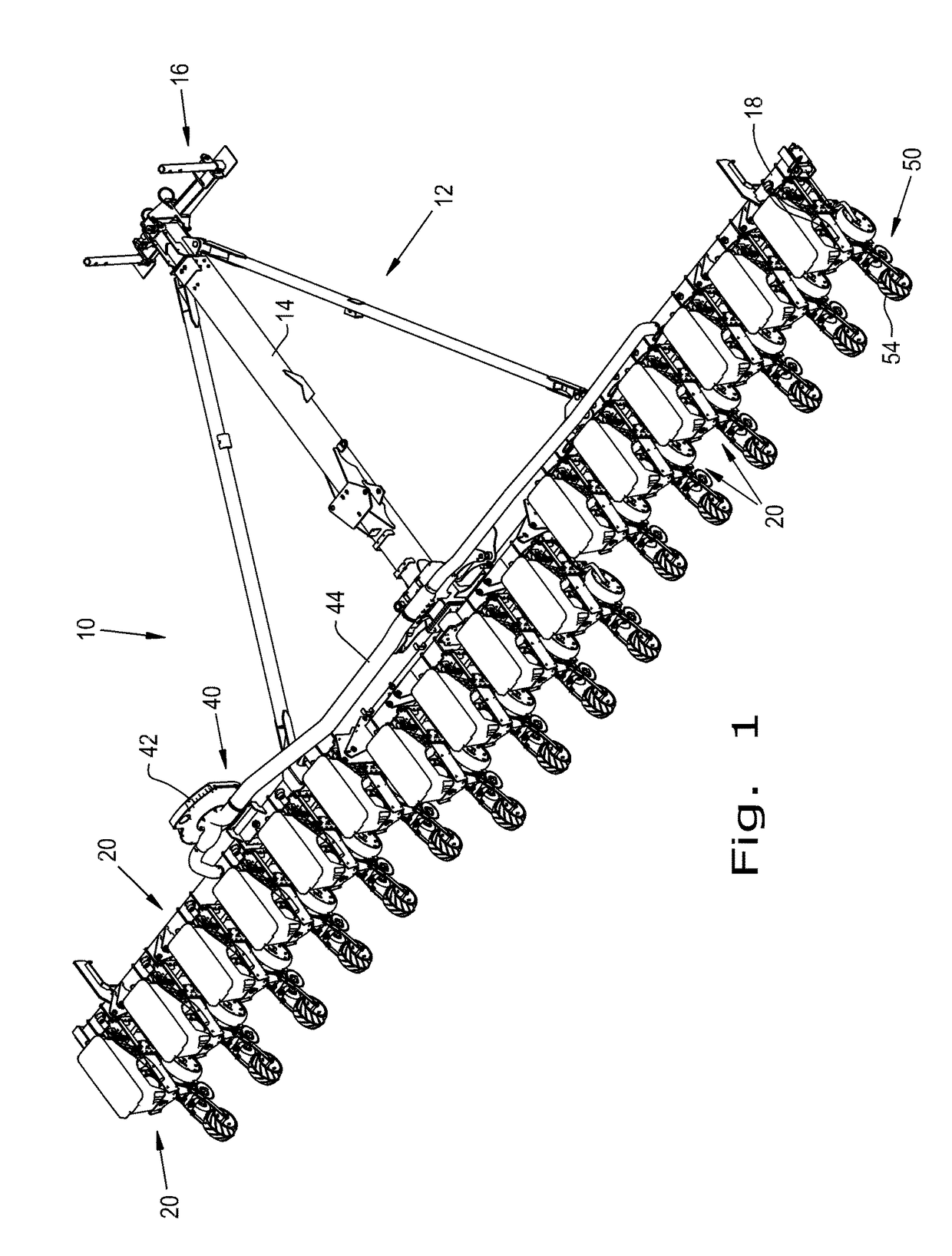 Zeroing adjustment for depth control system