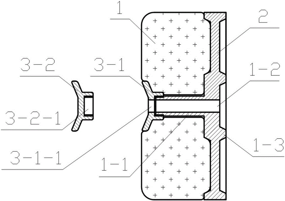 Combined leakage stoppage mat