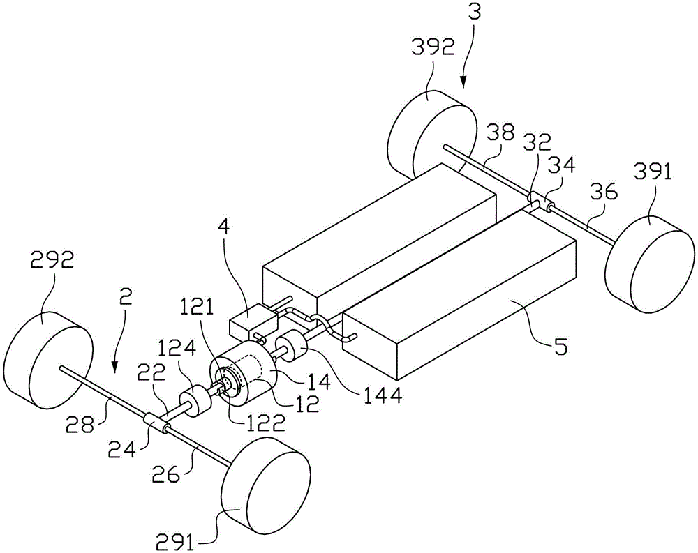 An electric vehicle and its power drive system