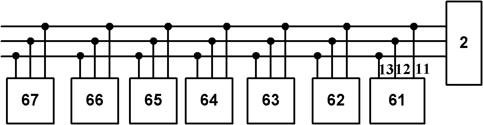 Thermal error compensation device on basis of numerical control workbench