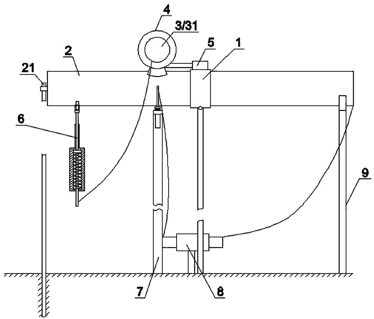 Lever-type oil pumping unit