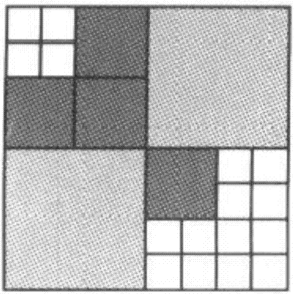 Reversible data hiding method combining adaptive quad-tree coding