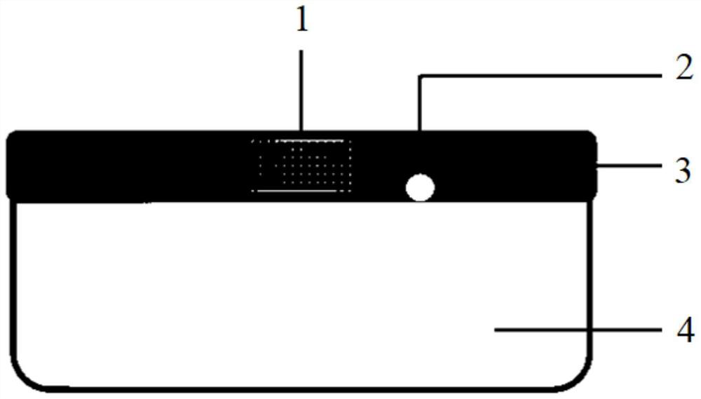 Dimmable automobile sun shield system and control method thereof