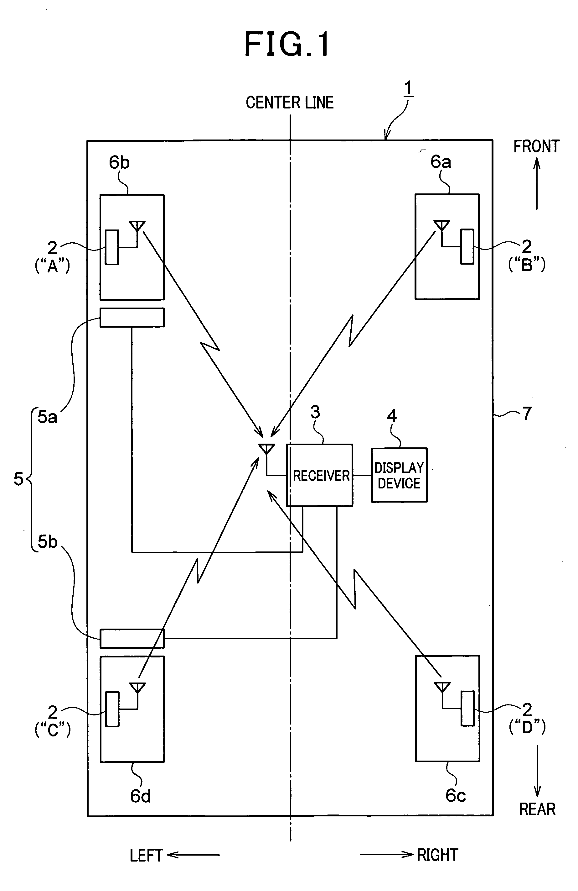 Detection of wheel positions and detection of tire inflation pressure