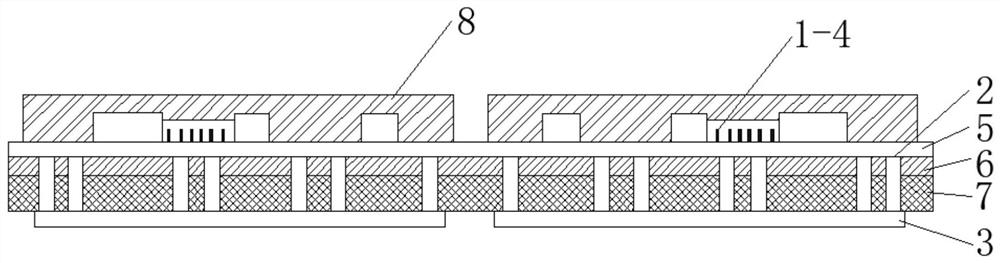 Microwave breath sensor for early diagnosis of lung cancer and preparation method thereof