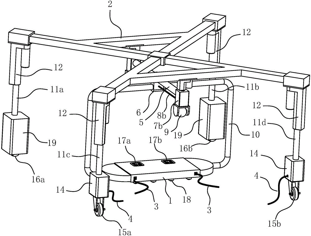 Infant crawling trainer and control system and control method thereof