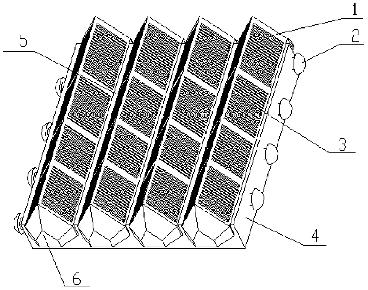 Wave-shaped sieve plate and production processes thereof