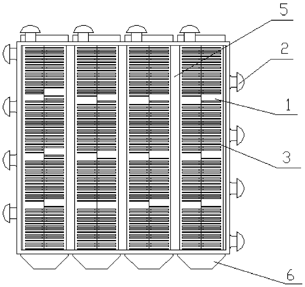 Wave-shaped sieve plate and production processes thereof