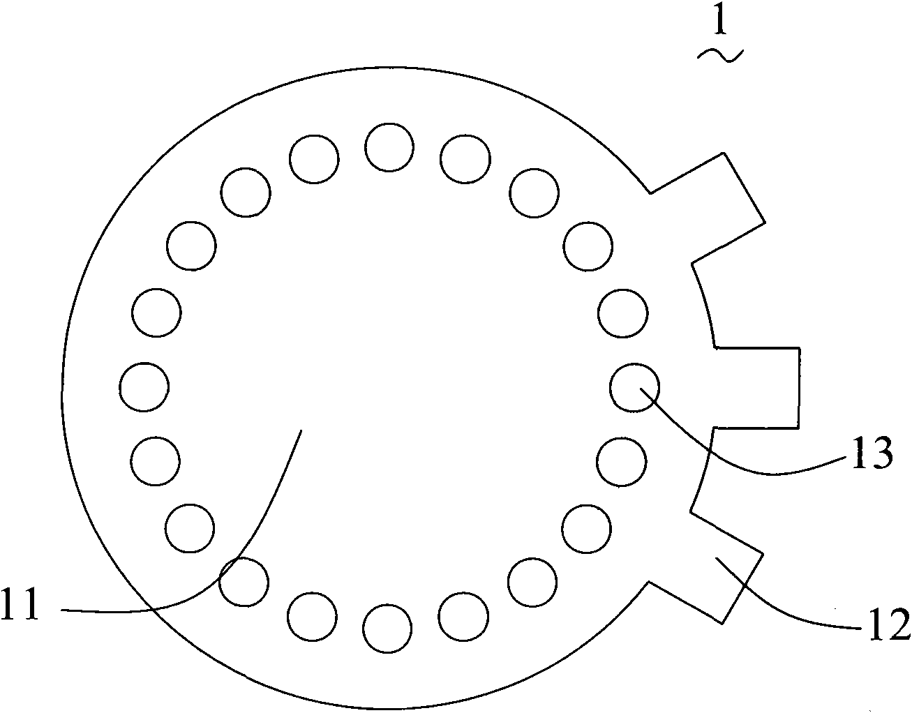 Vibrating diaphragm and microphone comprising vibrating diaphragm