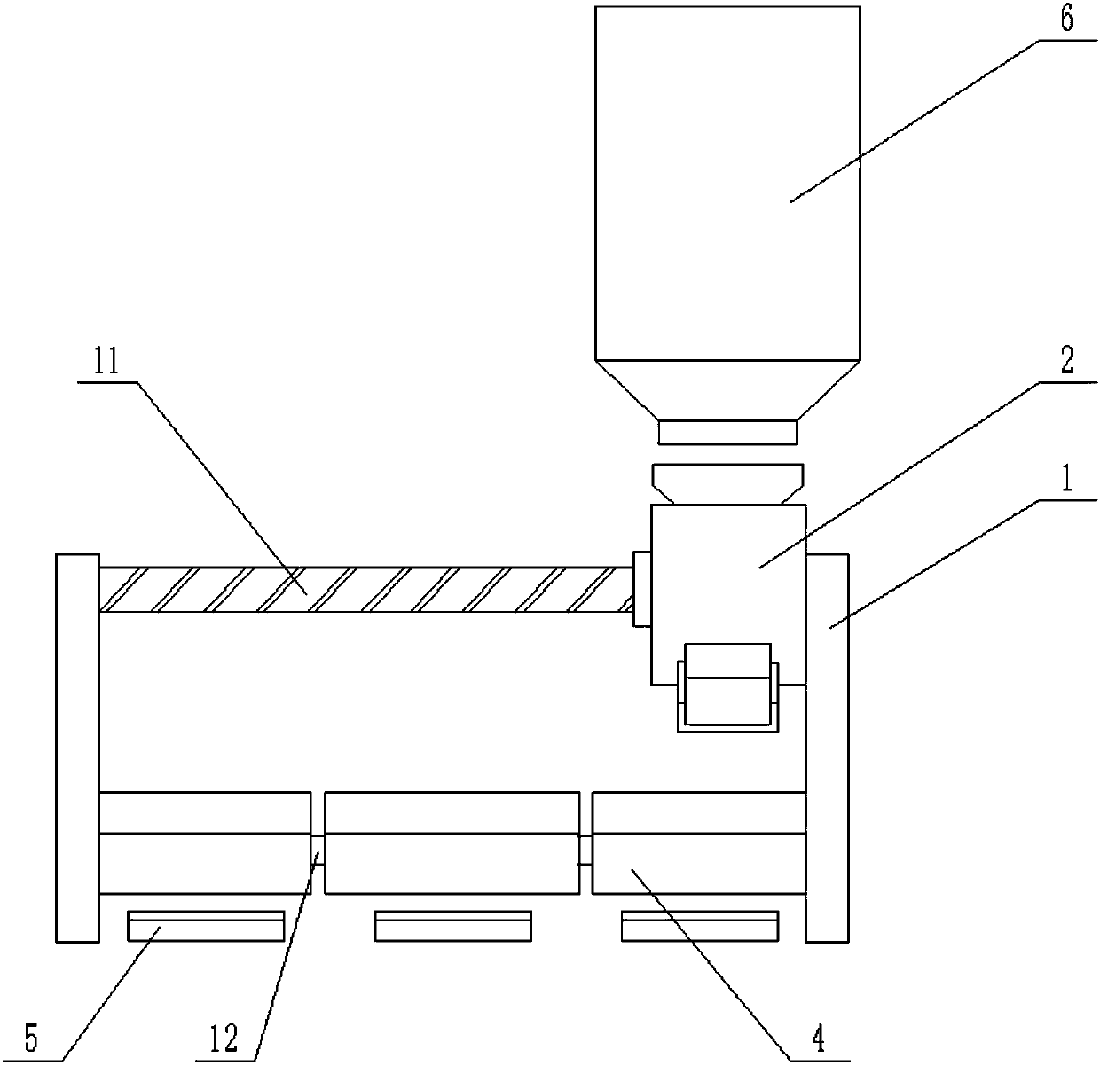 Intelligent pig feeding device