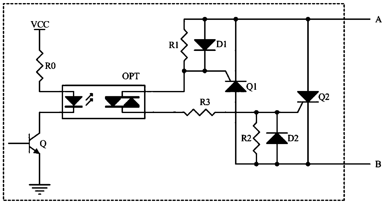 Compensation type voltage stabilization auxiliary power supply device and method for partition post