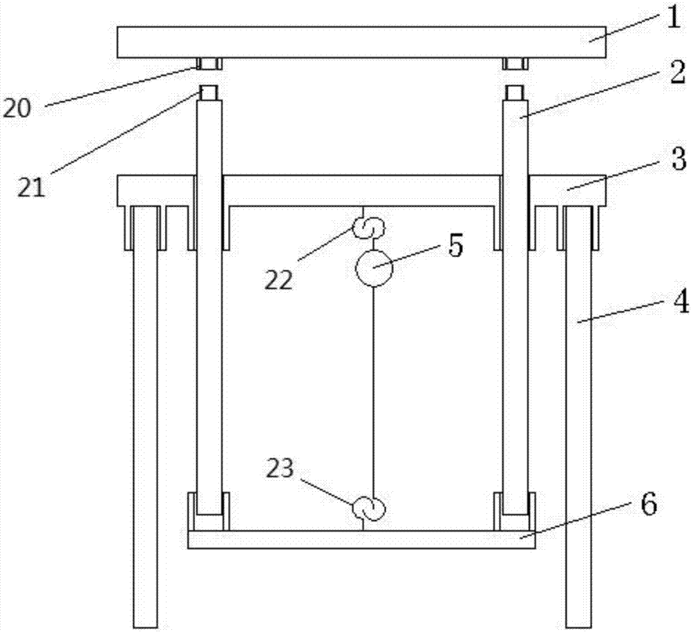 Detaching and mounting methods for braking air damper of hydraulic generator