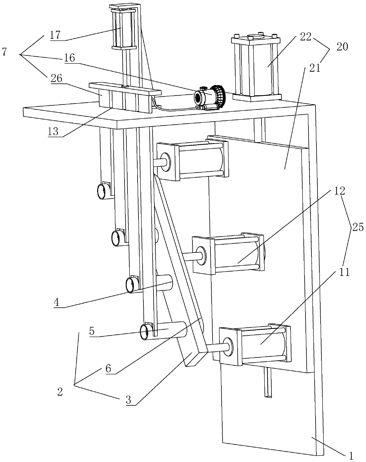 A device and method for rapid sampling of soil layers