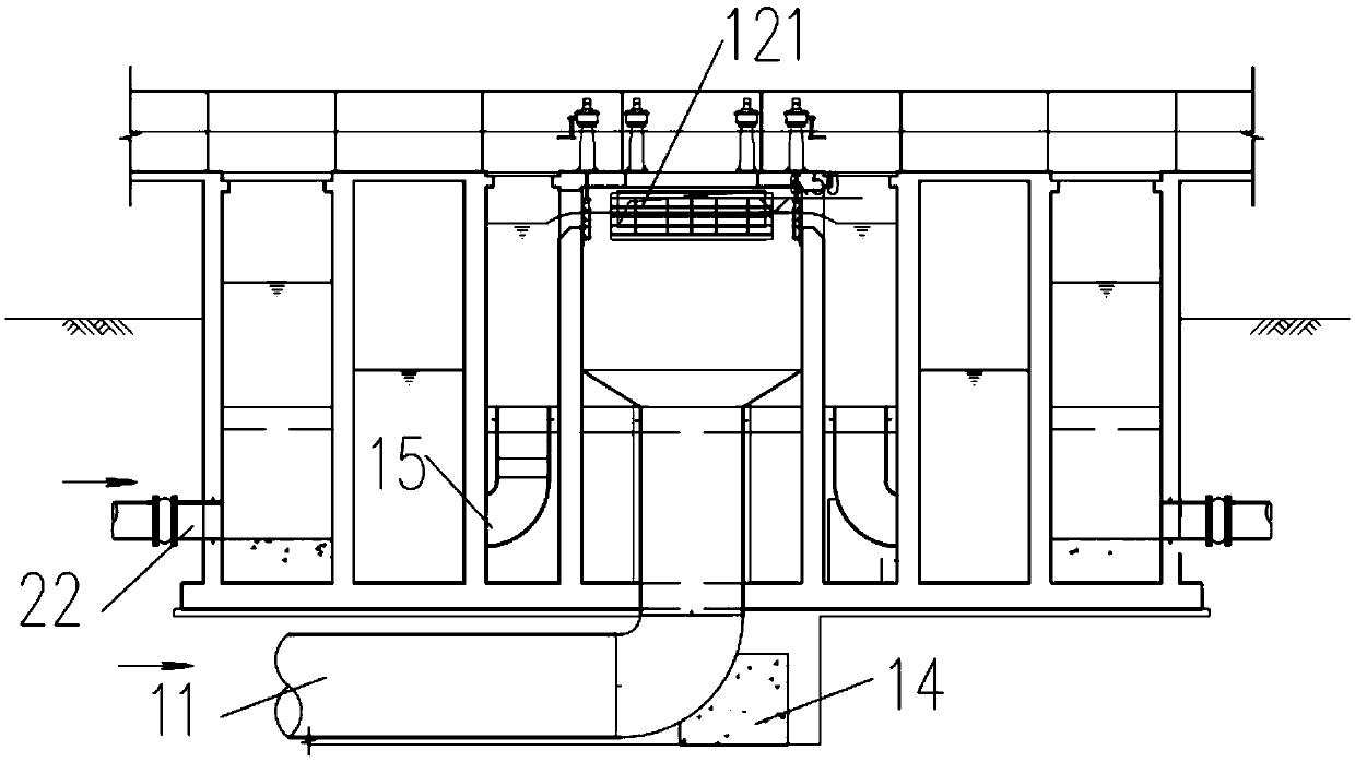 Multifunctional sludge pump room