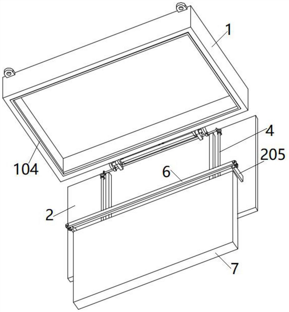 Hanging storage type conference tablet personal computer and application method thereof