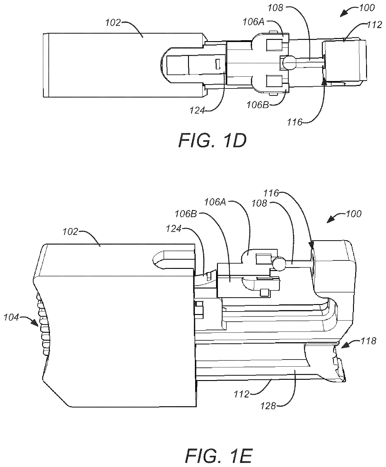 Disposable hand operated cartridge body piercing instrument