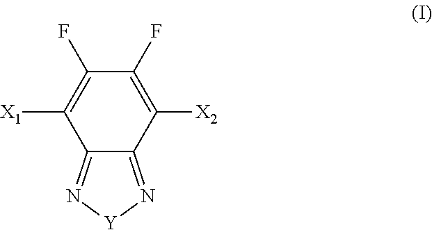 Fluorinated Monomers, Oligomers and Polymers for Use in Organic Electronic Devices