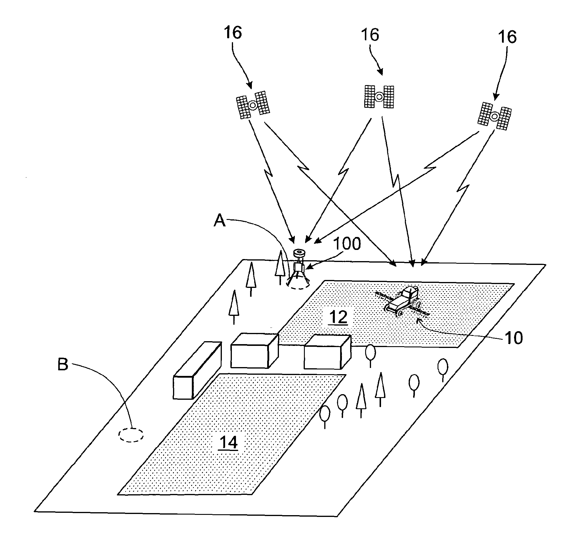 System and method of reference position determination