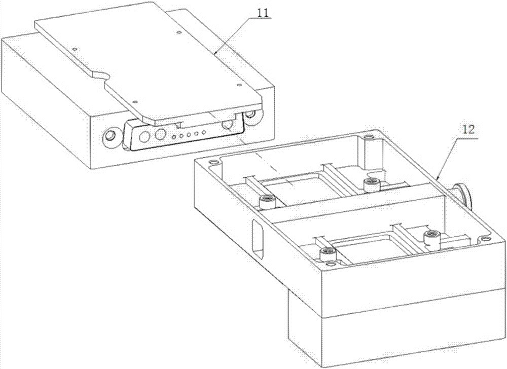 Rapid dismounting and mounting structure of functional modules of unmanned aerial vehicle and unmanned aerial vehicle