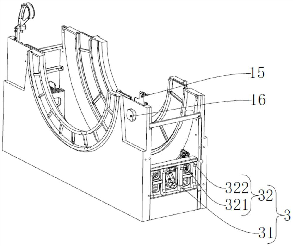 Full-ring complete machine device