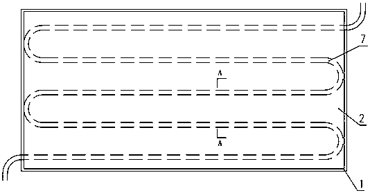 Anti-condensation radiant panel and manufacturing method thereof