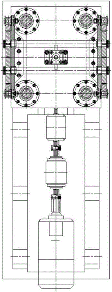 Semi-automatic water pump performance test platform