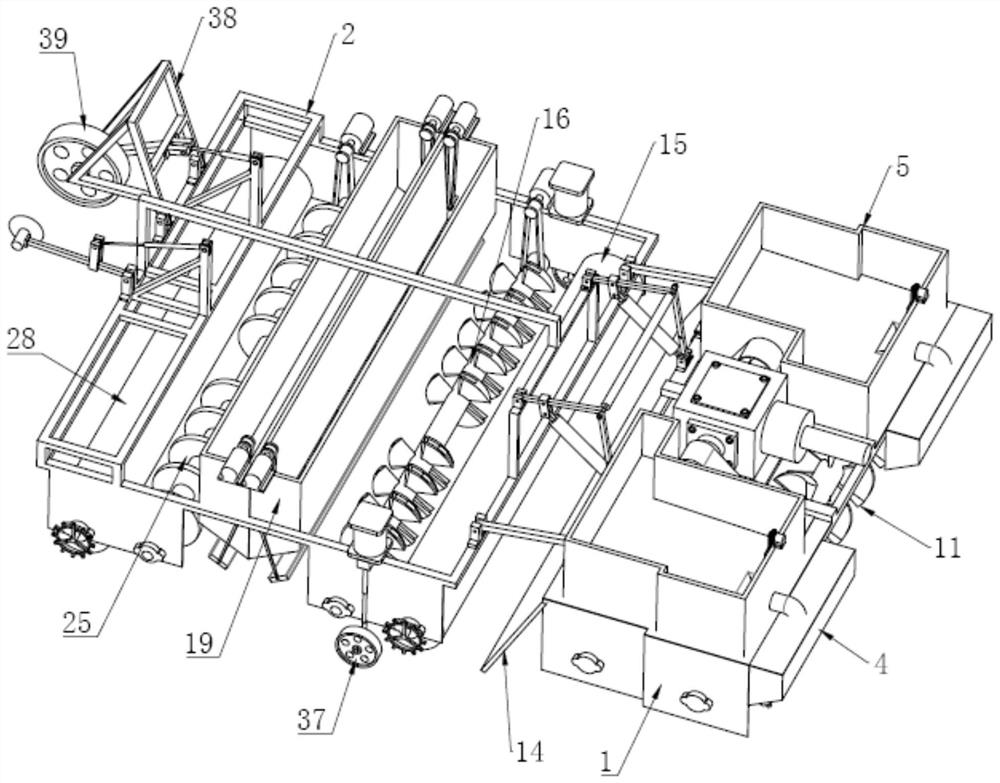 A kind of multifunctional machine for cultivating fertilizer and seeding film