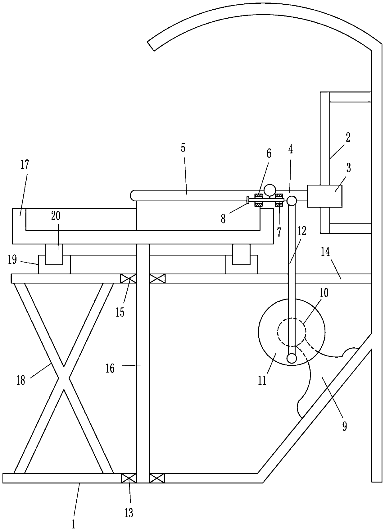 An intelligent household rotary chili cutting equipment