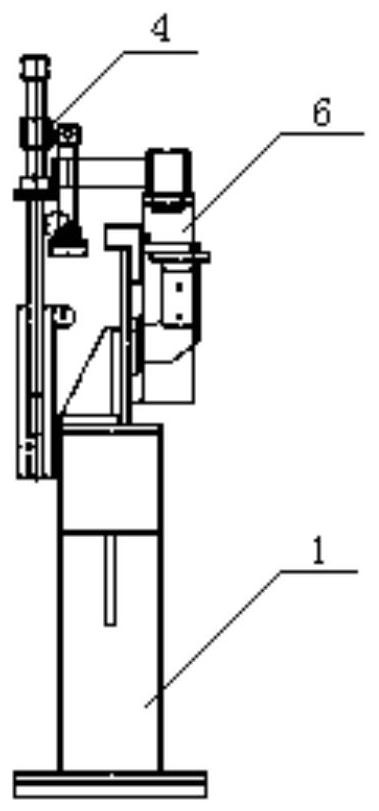 First and second position side positive assembly device for aluminum alloy subway type-A side wall