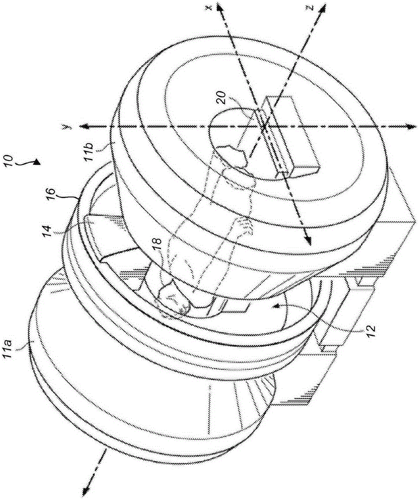 Radio frequency birdcage coil for mri guided radiotherapy