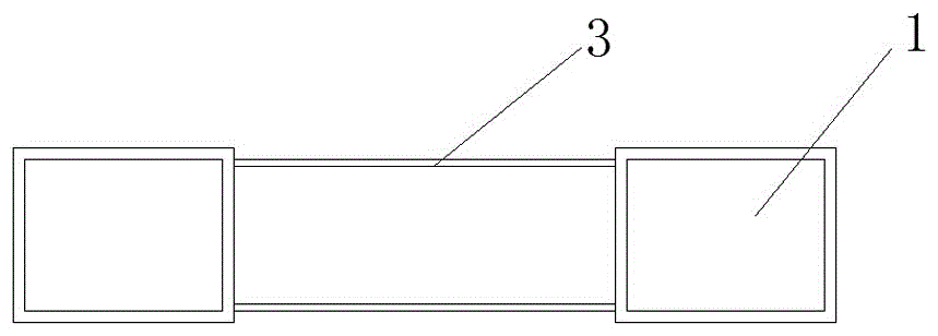 Large-span underground space structure and construction method thereof