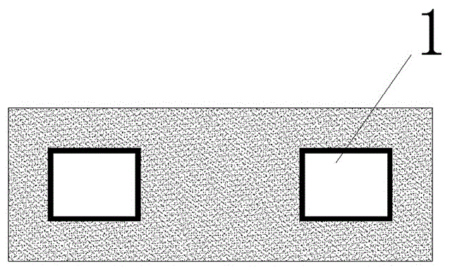 Large-span underground space structure and construction method thereof